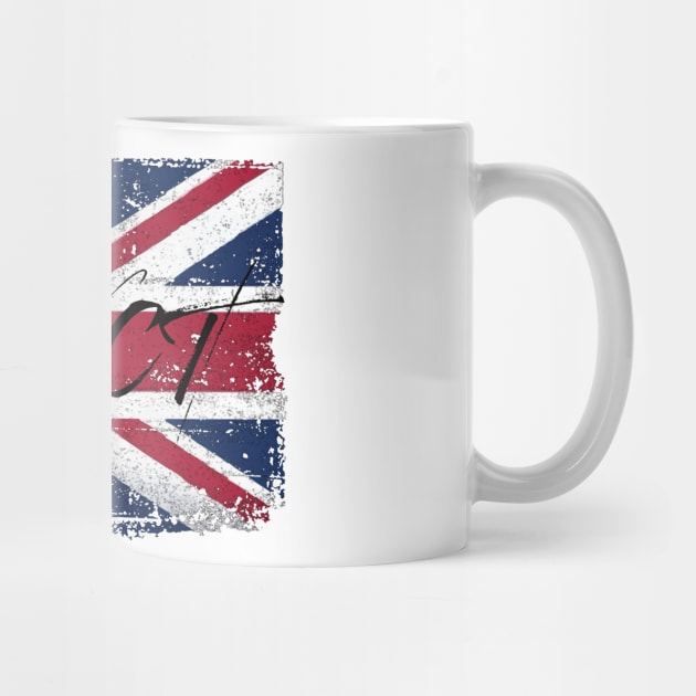 Respect UK British Flag Worn by Whites Designs